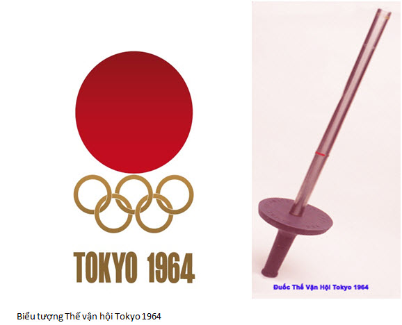 Bieu tương và đuốc tokyo 1964